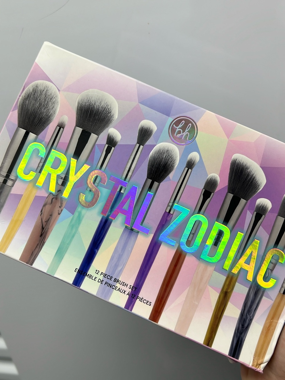 BH Cosmetics Crystal Zodiac Multicolor 12-Piece Brush Set